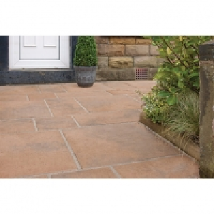 Marshalls Firedstone Autumn Paving Slab Mixed Size - 5 m2 pa £275.00