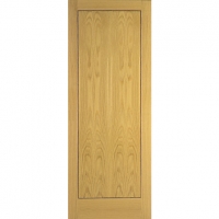 Wickes  Wickes Gibson Oak Flushed 1 Panel Internal Door - 1981mm x 6