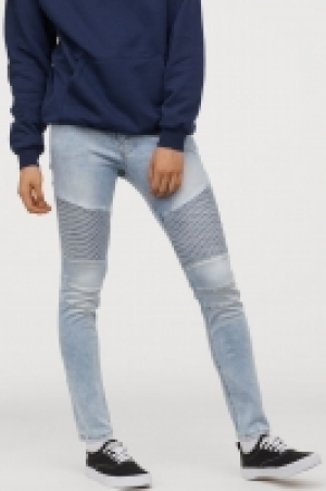 HM   Skinny Biker Jeans