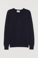 HM   Fine-knit cashmere-mix jumper
