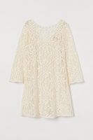 HM   Trumpet-sleeved lace dress