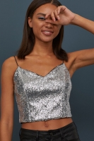 HM   Bralette with sequins