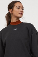 HM   Puff-sleeved sweatshirt