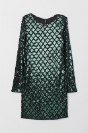  Sequined velour dress £12.00