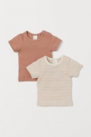 HM   2-pack cotton T-shirts