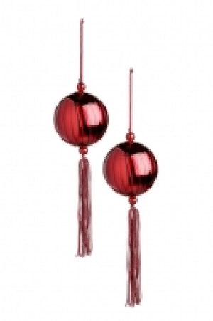  2-pack Christmas tree baubles