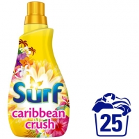 Tesco  Surf Caribbean Crush Washing Liquid 25 Wash 875Ml