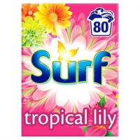 Tesco  Surf Tropical Lily Ylang Ylang Washing Powder 80 Wash 5200G
