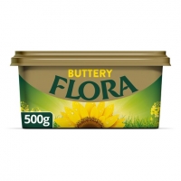 Tesco  Flora Buttery Spread 500G