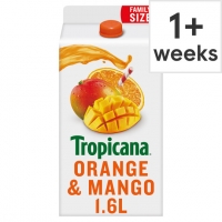 Tesco  Tropicana Orange & Mango Juice 1.6 Litre