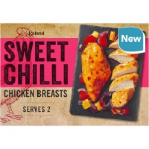 Iceland Sweet Chilli Chicken Breasts 400g £3.00
