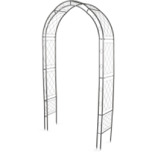 Black Modern Garden Arch