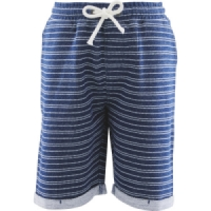 Lily & Dan Striped Sweat Shorts