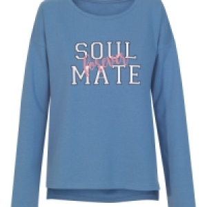 Denim Blue Ladies Lounge Top