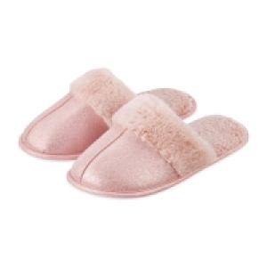 Avenue Ladies Pink Slippers