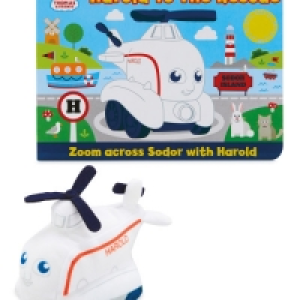 Thomas & Friends Harold Book & plush