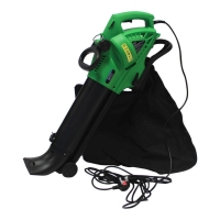 QDStores  3-in1 3000W Electric 220V Leaf Blower Vacuum Shredder & 45L 