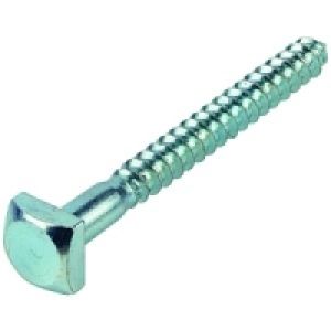 Coach Screws M6x65mm PK12