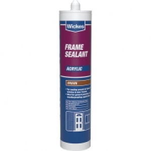 Wickes Frame Acrylic Sealant - Brown 310ml £0.70