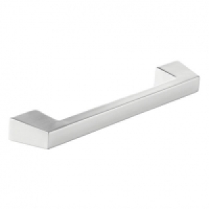 Wickes  Wickes Emelia Square Bar Handle - Brushed Nickel