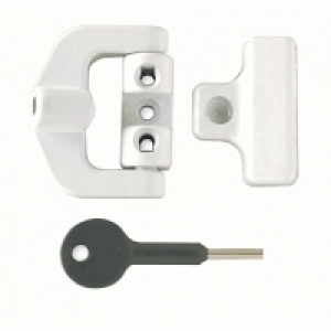Yale V-8K123LK-WE PVCu Window Lock - White £18.49