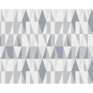 ohpopsi Grey Scandi Nordic Geometric Wall Mural - L 3m (W) x £60.00