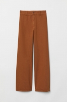 HM   Wide twill trousers