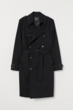 HM   Cotton twill trenchcoat