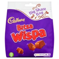 Tesco  Cadbury Bag Bitsa Wispa Bag 222G