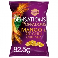 Tesco  Sensations Mango & Chilli Chutney Poppadoms 82.5G