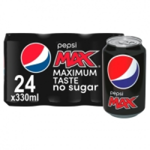 Pepsi Max 24 X 330Ml £6.00