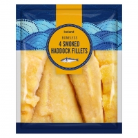 Iceland  Iceland 4 Smoked Haddock Fillets 460g