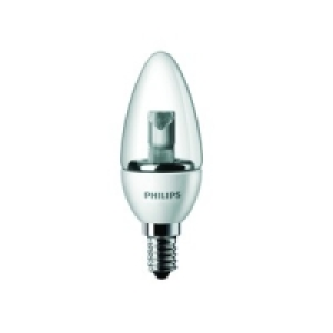 Philips 25W SES LED Clear Candle Bulb