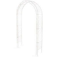 Aldi  White Modern Garden Arch
