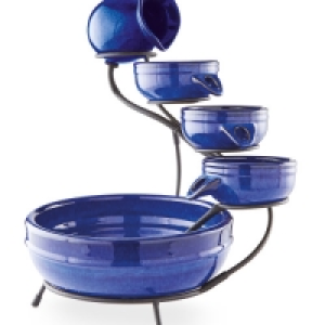 Blue Solar Water Feature