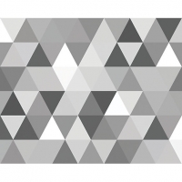 Wickes  ohpopsi Triangular Geometric Pattern Wall Mural - L 3m (W) x