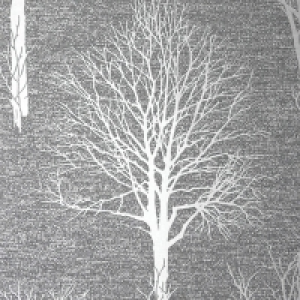 Boutique Landscape Wallpaper Charcoal - 10m £25.00