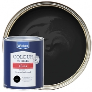 Wickes Non Drip Gloss Black 750ml £15.00