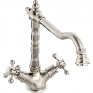 Abode Melford Monobloc Kitchen Tap Brushed Nickel
