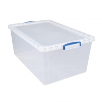 Wickes  Really Useful Clear Value Storage Box - 33.5L