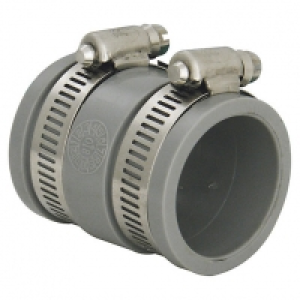 FloPlast WF07 FlexiFlo Waste Straight Coupling - 30mm x 38mm £9.00