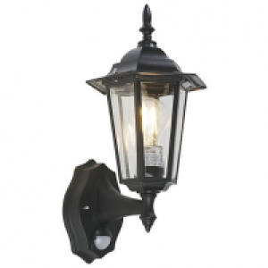 Wickes Black PIR Wall Lantern - 60W £17.00