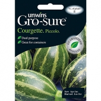 Wickes  Unwins Piccolo Courgette Seeds
