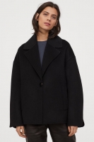 HM   Short wool-blend coat