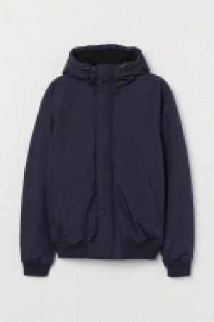 HM   Padded hooded jacket