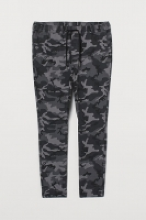 HM   Patterned cotton joggers