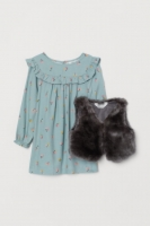 HM   Dress and gilet