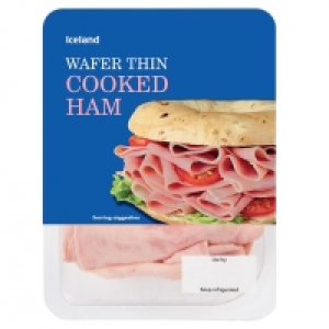 Iceland Wafer Thin Cooked Ham 160g £1.00