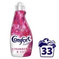 Morrisons  Comfort Creations Strawberry & Lily Fabric Conditioner 33 Wa