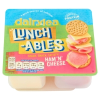 Iceland  Dairylea Lunchables Ham n Cheese Stackers 83.4g